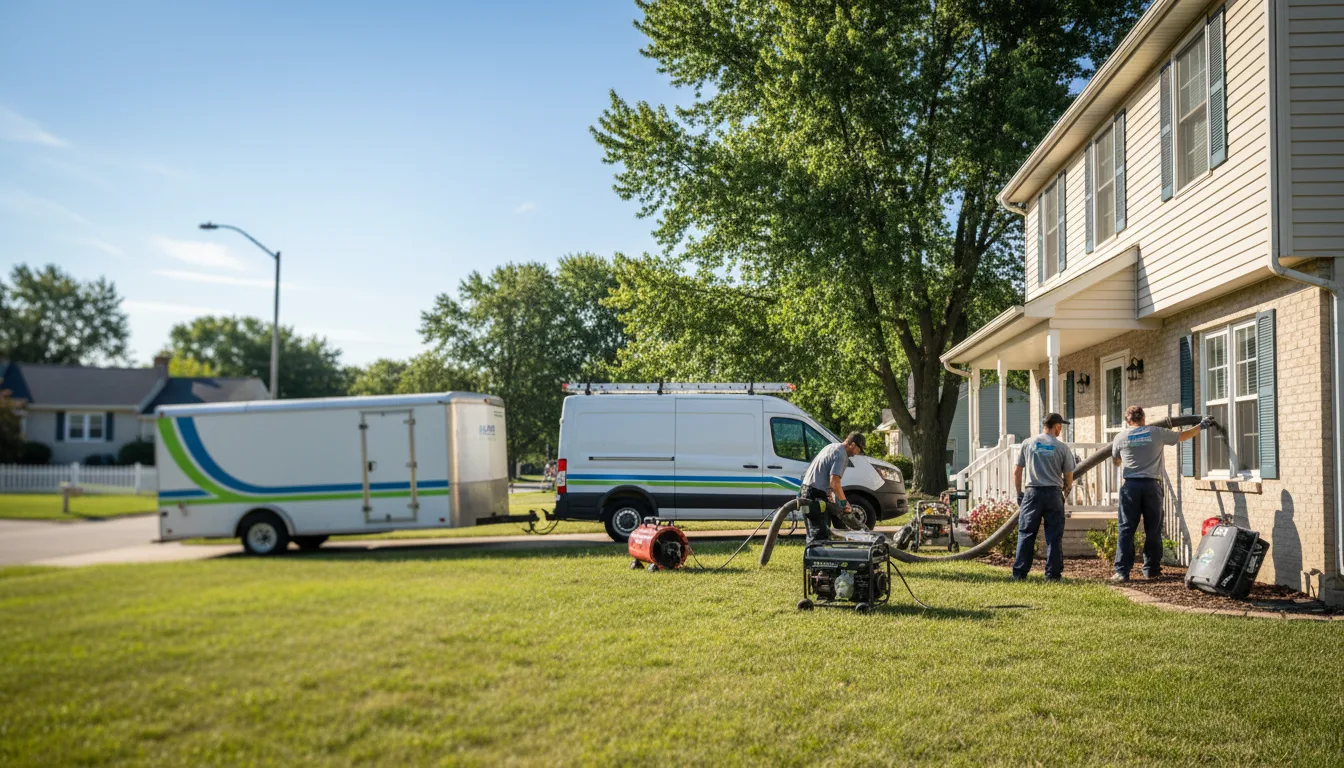 Flooded Basement Restoration And Cleanup With Repair in Sawyer, ND near me